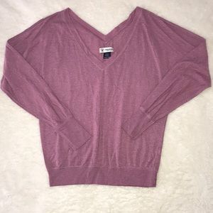 Metallic Striped Top